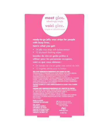 JOY Glee Face Wax Strips - 24 Strips for Easy Hair Removal - Buy Online on GoSupps.com