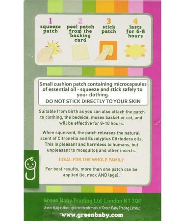 VIE Greenbaby Mosquito Patches (60 Count) - Pack of 1 - Buy Online on GoSupps.com