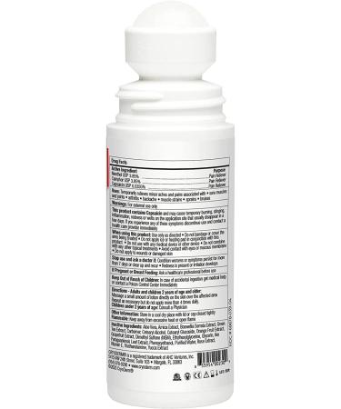 3-Pack CryoDerm Heat Roll-Ons - Fast-Acting Pain Relief - Buy Online on GoSupps.com