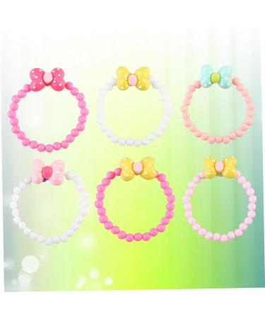 Ibasenice 12 Pack Baby Girl Colorful Bracelets - Candy-Colored Arm Loop Party Accessories & Princess Toys for Kids - Buy Online on GoSupps.com