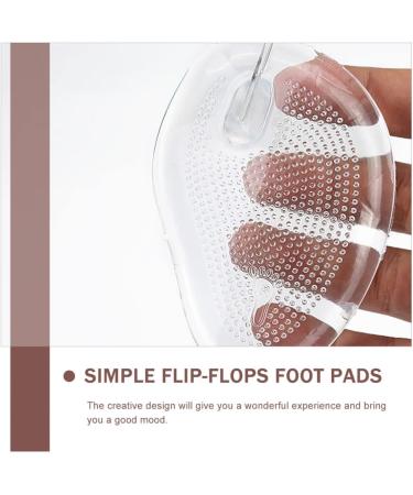 EXCEART Metatarsal Toe Guards - 3 Pairs Silicone Gel Cushions for Sandals & Flip Flops - Protective Forefoot Inserts for Women - Buy Online on GoSupps.com