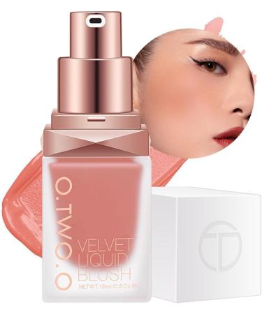 Cream Makeup - Long-Wearing Matte Blusher Liquid | Water-Proof Facial Beauty Supplies for Women Girl Wife for Natural Charming Make- 05 - Buy Online on GoSupps.com
