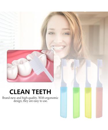 Buy Ipetboom 12 Pieces Travel Toothbrush Set - Foldable Oral Care Solution | International Shipping Available - Buy Online on GoSupps.com
