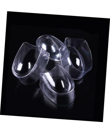 Set of 4 Nailing Tool Nail Tool Dip Nail Accessories Manicure Nail Art Tool White Nail Polish Tin for Nail Tip Shape Guides Mould Lip Gloss - Buy Online on GoSupps.com