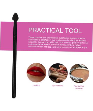 FRCOLOR 5pcs Silicone Eyeshadow Brush Cream Eyeshadow Glitter Applicators Practical Makeup Brush Portable - Buy Online on GoSupps.com