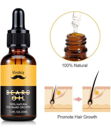 Kasmole Beard Oil for Men - Natural Moisturizing Beard Growth | 30ml | Relieves Itching & Dry Skin  - Buy Online on GoSupps.com