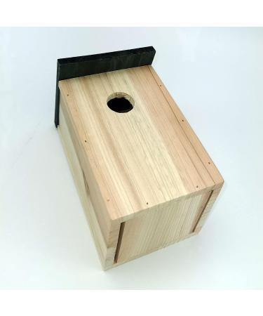 2 x WOODEN WOOD NESTING NEST BOXES BIRD HOUSE SMALL BIRDS BLUE TIT ROBIN SPARROW - Buy Online on GoSupps.com
