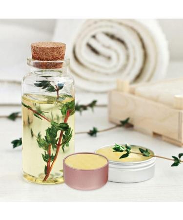 Fomiyes 5pcs Aluminum Tin Jar Screw Lid Round Container - Matte Cream Cosmetic Lip Balm & Candle Holder - Perfect for Makeup & Decor - Buy Online on GoSupps.com