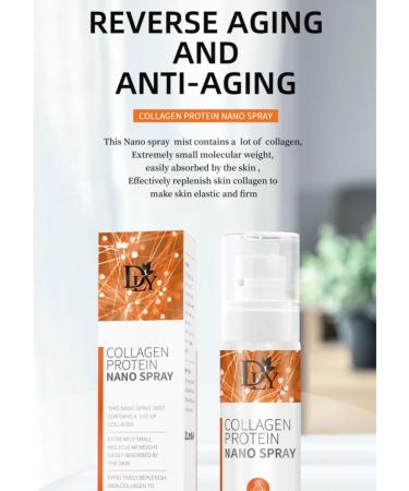 Collagen Facial Spray Collagen Face Mist Deep Hydrating & Nourishing Tightens Fine Lines & Wrinkles Moisturizer Spray Anti Aging Skin Care for Dry and Dehydrated Skin Vegan Cruelty Free - Buy Online on GoSupps.com