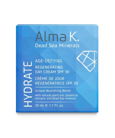 Alma K Age Defying Regenerating Day Cream SPF 30 - Anti Aging Face Cream - Daily Face Moisturizer with SPF - With Bakuchiol Hyaluronic Acid - 1.7 oz - Buy Online on GoSupps.com