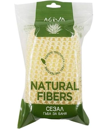 Buy Sisal Agiva Bathing Sponge - Natural Massage Exfoliator for Soft Skin | International Shipping Available - Buy Online on GoSupps.com