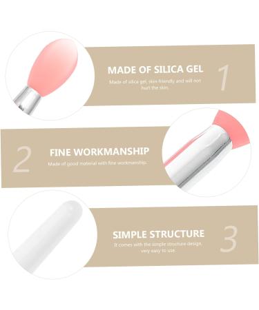 POPETPOP Lip Balm 4 Sets Lip Mask Brush Shenzhen Pink Silica Gel Cosmetic Portapotty - Buy Online on GoSupps.com