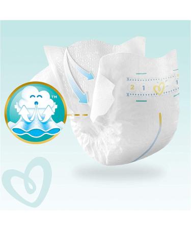 Pampers Baby Diapers Size 1 (2-5kg) - 26 Pieces Premium Protection & Softest Comfort | International Shipping Available - Buy Online on GoSupps.com