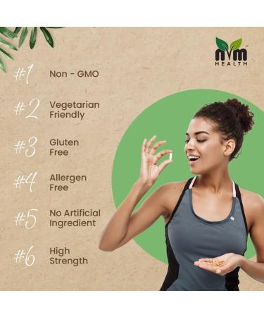 NVM Health Gentle Iron Bisglycinate with Vitamin C, B12, Folic Acid - 90 Veggie Capsules | Supports Red Blood Cell Formation & Combats Fatigue | Gluten-Free - Buy Online on GoSupps.com