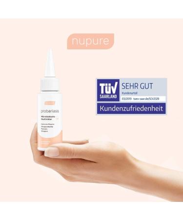 AixSwiss BV Nupure Probariasis Microbiotic skin tincture for psoriasis psoriasis irritation and itching particularly suitable for head and hairy body parts relieves itching irritation and redness - Buy Online on GoSupps.com