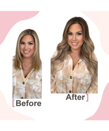 Easyouth Balayage Bonding Extensions - Real Hair 22-Inch Remy Quality #3/8/22 Mix - 50g/50 Pieces for Luxurious Volume - Buy Online on GoSupps.com