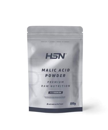 HSN HSN Malic Acid Powder | 150g 188 Takes Per 800mg Pure Malic Acid Container No Added Flavour | Non-GMO Vegan Gluten Free