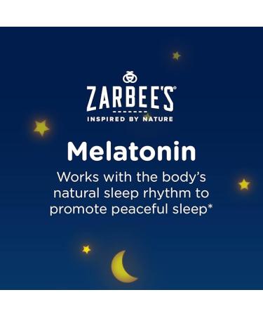 Zarbee's Kids Melatonin Gummy 1mg Childrens Sleep Aid Supplement Drug-Free & Effective Sleep Supplement for Children Ages 3 and Up Non-Habit Forming Natural Watermelon Flavor 60 Gummies - Buy Online on GoSupps.com