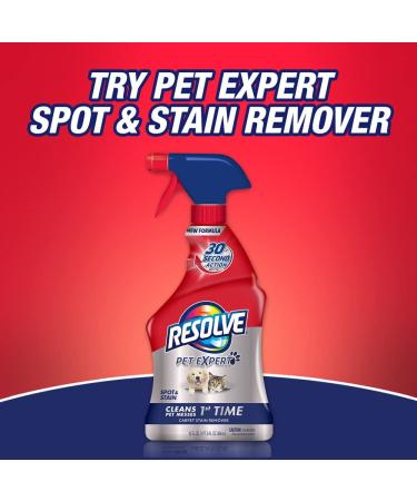 Resolve Carpet & Rug Cleaner Spray 22oz - Stain Remover & Spot Treatment - Buy Online on GoSupps.com