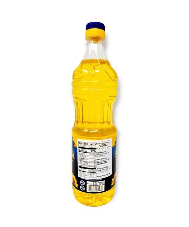 Chumak Sunflower Oil Premium - Refined Deodorized 33.8 Fl Oz / 1 Litre (Imported from Ukraine) - Buy Online on GoSupps.com