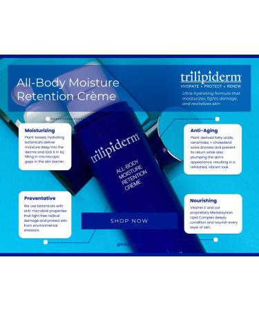 Trilipiderm Travel Size Moisturizer & Sunscreen 3oz - SPF 30 Sunblock & All-Body Hydration Pack of 2 - Perfect for Travel & Getaways - Buy Online on GoSupps.com