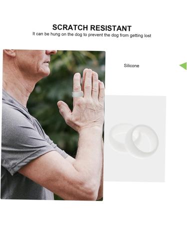 Toddmomy 8pcs Silicone Ring Out Door Decor Couples Ring Men Ring Rubber Men's Finger Ring Sports Lovers - Buy Online on GoSupps.com