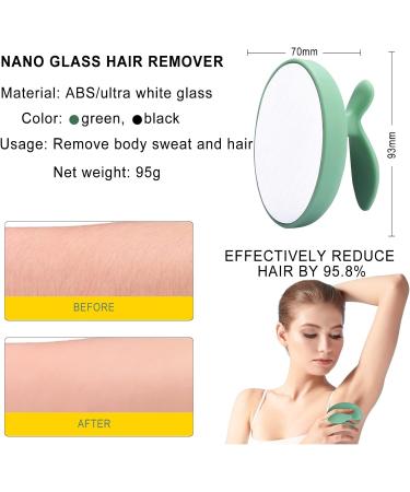 Liuer Nano Hair Remover - 2PCs Crystal Hair Removal Device for Women & Men | Painless Epilator for Smooth Skin - Buy Online on GoSupps.com