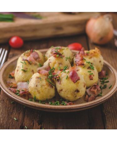 Werner's Bacon Dumplings - 4 Pieces in a Cooking Bag 6 Packs | Gourmet International Shipping - Buy Online on GoSupps.com