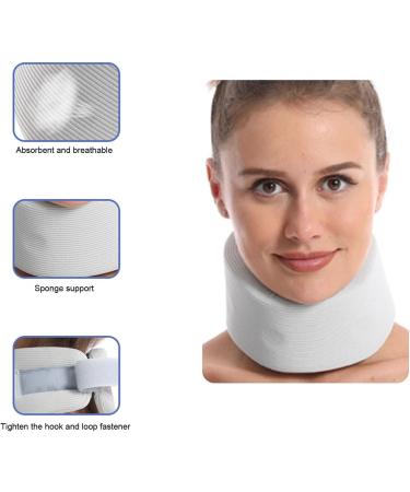 Soft Breathable Halskrause Support Bandage - Neck Collar for Spine Pain Relief | Comfortable Foam Straps for Men - International Shipping Available - Buy Online on GoSupps.com