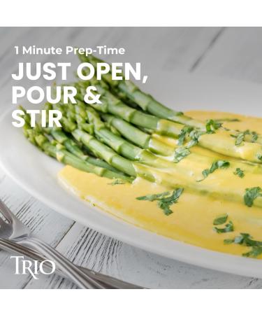 TRIO Hollandaise Sauce Easy 3 Step Preparation Instant Sauce Mix 440g - Buy Online on GoSupps.com