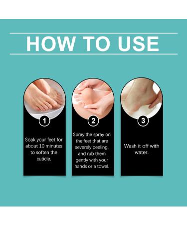 VKaoess Callus remover for feet and peeling mask longterm removal of calluses and dead skin cells for feet soft gel for callus removal from cracked heels and toes 20ml 2 Bottles - Buy Online on GoSupps.com