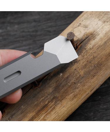 Shop Titanium EDC Pry Bar with Bottle Opener - Perfect Outdoor Camping Tool | Fast International Shipping - Buy Online on GoSupps.com