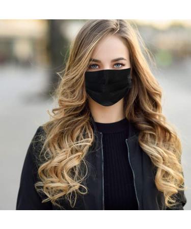 Buy 50 Pieces 3-Ply Disposable Face Masks with Elastic Bands - Fast International Shipping - Buy Online on GoSupps.com