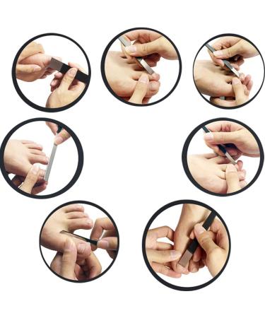 Spove Professional Cuticle Remover Pedicure Set Stainless Steel Foot & Nail Care Manicure Kits - Buy Online on GoSupps.com