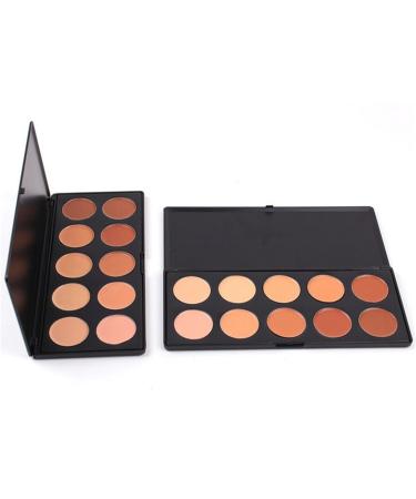 FantasyDay 10 Color Long-Lasting High Opacity Concealer Palette | Full Coverage Contouring Makeup Gift Set with Applicator - Buy Online on GoSupps.com