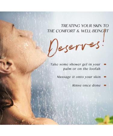 NH Body Wash Shower Gel - Cinnamon & Vanilla | Aloe Vera & Almond Oil for All Skin Types | Paraben-Free 200ml - Hydrating Body Wash for Men & Women - Buy Online on GoSupps.com