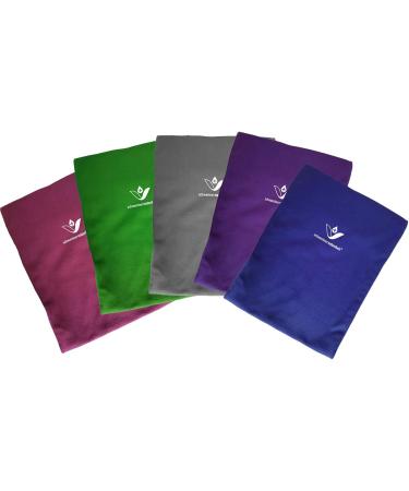 Moor Heat Pad 28x38 cm - Fleece Cover in Basalt Grey | Hot Water Bottle & Heating Pad for Pain Relief - Buy Online on GoSupps.com