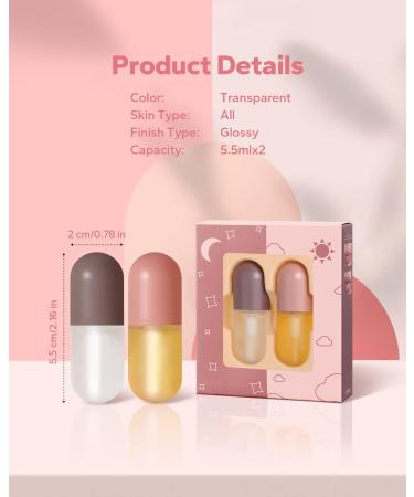 Meto Lip Plumper Duo - Lip Care Serum and Gloss for Fuller, Moisturized Lips - Buy Online on GoSupps.com