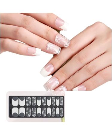 Stylish Semi-Cured Gel Nail Strips Quality Manicure Stickers Nails Art Decoration Suitable for Nail Enthusiasts Bss0230 - Buy Online on GoSupps.com
