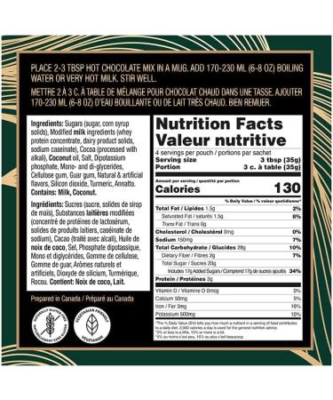 Gourmet du Village Cube Box Hot Chocolate Extra Rich Mint Chocolate XTRA RICH MINT 1 Count (Pack of 1) - Buy Online on GoSupps.com