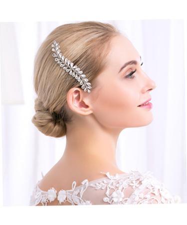 Didiseaon 1 Pc Comb Glammetic Glamzilla Headpuones Silver Dance Parties Glamorous The Wed Hair Prop Creative Headdress Unique Hair Accessories Decorate Hairpin Bride Headgear Alloy - Buy Online on GoSupps.com