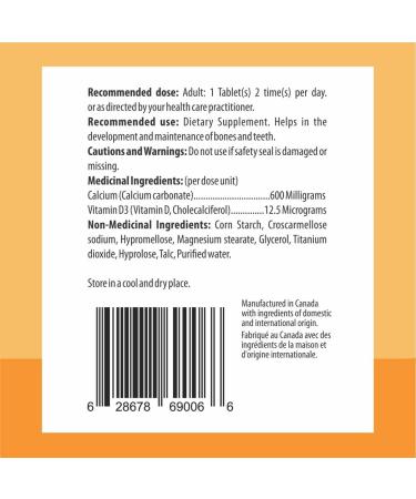 NutruLux Calcium & Vitamin D (600mg) Halal Vegan Gelatin-Free Tablets - Essential Iron Supplement for Daily Intake Wellness Support with Ocimum Tenuiflorum - 50mg Iron Capsules 60 Tablets ((Pack of 1) - Buy Online on GoSupps.com