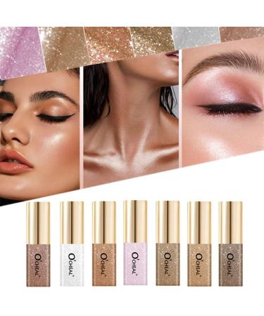 Liquid Glitter Eyeshadow - Long-Lasting Quick-Dry Taupe Brown Shimmer Makeup - Buy Online on GoSupps.com