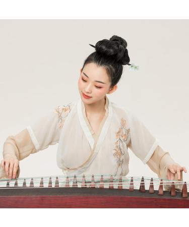 Buy Lurrose Vintage Japanese Retro Wooden Hair Sticks - Classic Hairpin for Elegant Hairstyles | International Shipping Available - Buy Online on GoSupps.com
