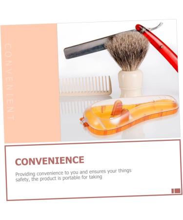 Minkissy Razor Storage Box Holder - Universal Travel Case for Shaving - 10 Pack - Durable Hard Case for Razor and Hair Clip - Perfect for Men - 16.5x6x3.5cm - Buy Online on GoSupps.com