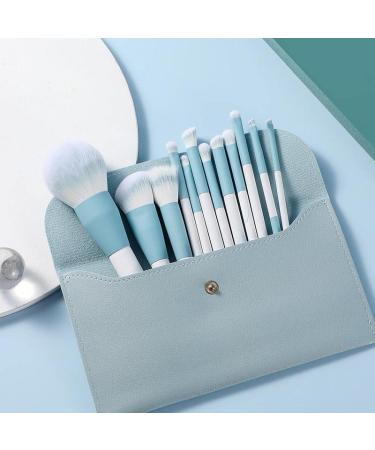 MADALIAN Makeup Brush Set - 12 Soft Bristles with Blush Brush & Organizer Bag for Flawless Makeup Application - International Shipping Available - Buy Online on GoSupps.com