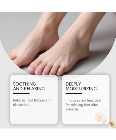 Hjatirace Foot Care Roller Natural Plant Ingredient 50 ml Natural Foot Moisturizer Lotion for Cracked Heels Fast Absorption for Men Women Elbows Knees Toenails - Buy Online on GoSupps.com