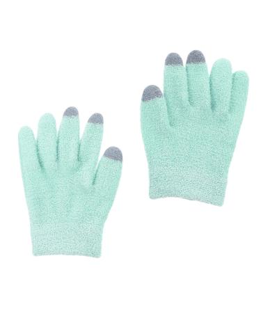 minkissy 1 Pair Gel Gloves Cracked Hands Repair Gloves Moisturizing Beauty Gloves Sokcs Hand Repair Gloves Moisturizing Hand Gloves Hand Spa Gloves Yarn Daily Use Cotton Gloves 20X13CM