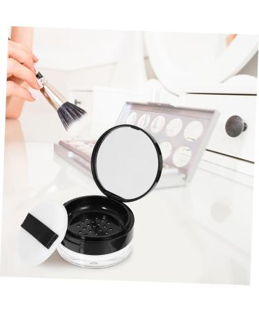 Mikinona Cosmetic Case with Powder Puff Make up Containers Puff Case Cosmetic Cases for Traveling Blusher - Buy Online on GoSupps.com