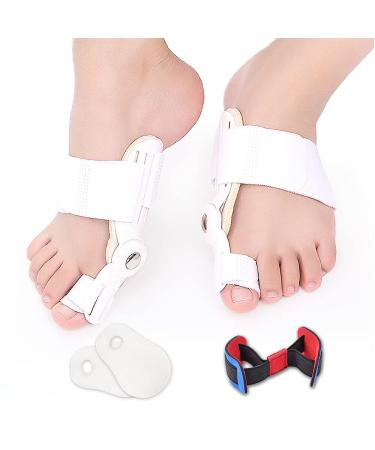 EITMOW Bunion Corrector for Women and Men & Bunion Toe Separators Orthopedic Bunion Toe Straightener Adjustable Bunion Splint for the Relief of Bunions Day Night Support (Day night suit)